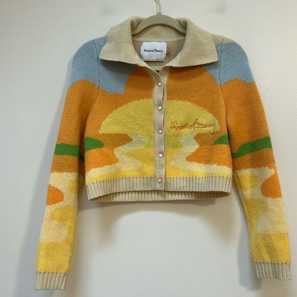 House Of Sunny Day Tripper Cardigan Size 4 - Picture 2 of 7